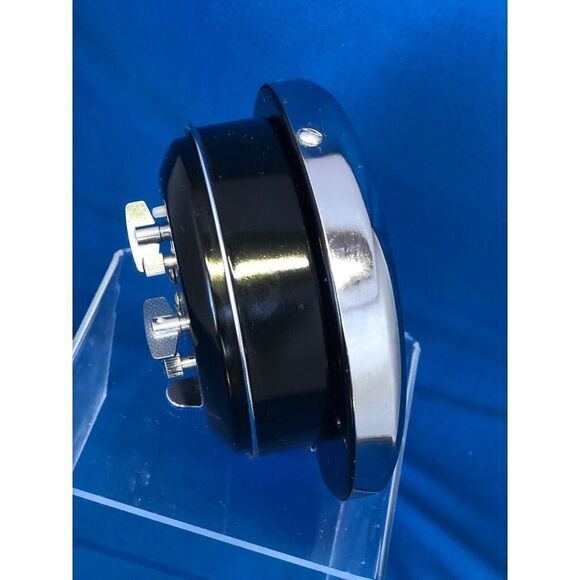 Umbra, wind up alarm clock vintage 5”x4” purple inside,ShanguaChina - Picture 8 of 9